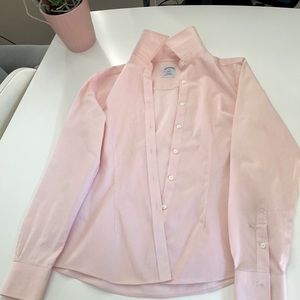 Smart Brooks Brothers 4P pink Oxford.